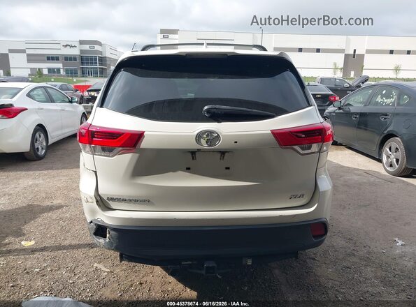 5TDKZRFH7HS510774 2017 TOYOTA HIGHLANDER White 