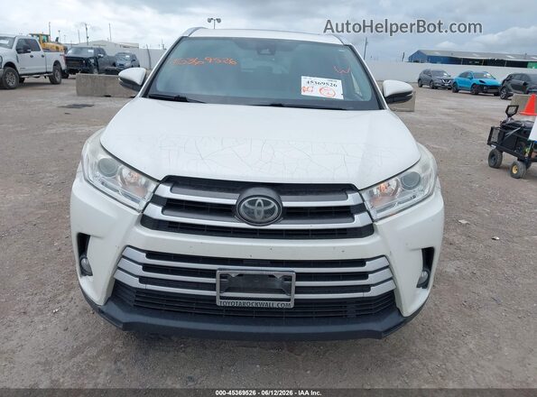 5TDKZRFH7HS520155 2017 TOYOTA HIGHLANDER White Вид спереду