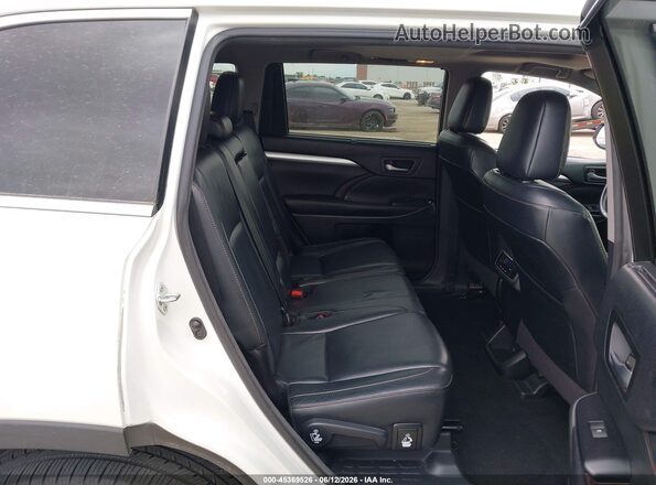 5TDKZRFH7HS520155 2017 TOYOTA HIGHLANDER White Вид наклейки з VIN-кодом