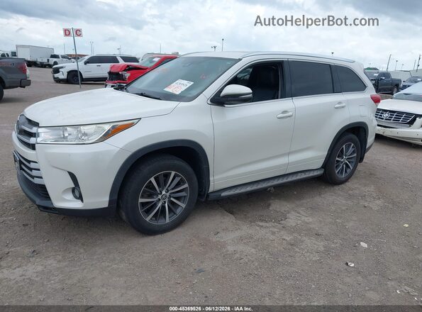 5TDKZRFH7HS520155 2017 TOYOTA HIGHLANDER White Передня ліва чверть