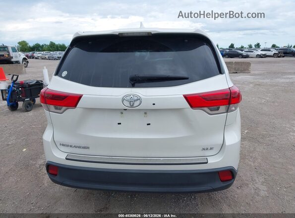 5TDKZRFH7HS520155 2017 TOYOTA HIGHLANDER White 