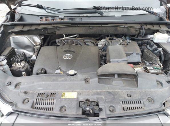 5TDKZRFH7JS544235 2018 TOYOTA HIGHLANDER Gray უკანა ხედი