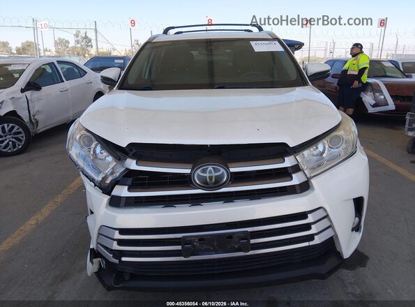 5TDKZRFH8HS511237 2017 TOYOTA HIGHLANDER Белый Панорамный вид салона 360°