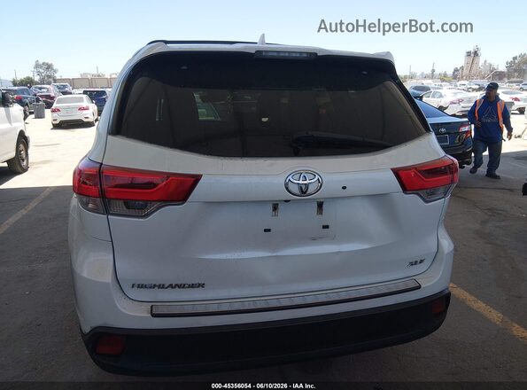 5TDKZRFH8HS511237 2017 TOYOTA HIGHLANDER Белый 
