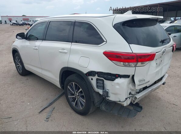 5TDKZRFH9HS512641 2017 TOYOTA HIGHLANDER White Հետևի ձախ