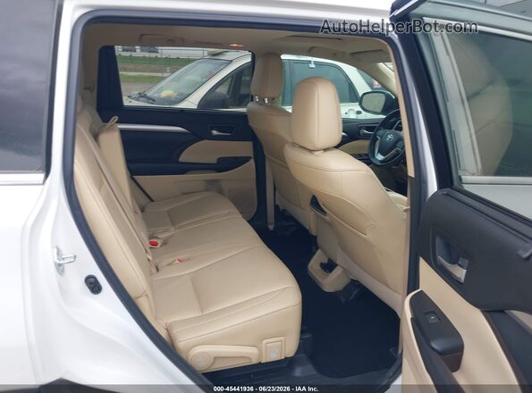 5TDKZRFH9HS512641 2017 TOYOTA HIGHLANDER White VIN կոդի պիտակի տեսք