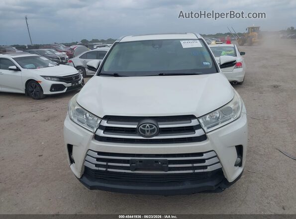 5TDKZRFH9HS512641 2017 TOYOTA HIGHLANDER White Սարքավորումների վահանակի տեսք
