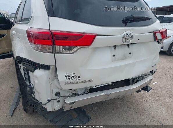 5TDKZRFH9HS512641 2017 TOYOTA HIGHLANDER White Դիմացի տեսք