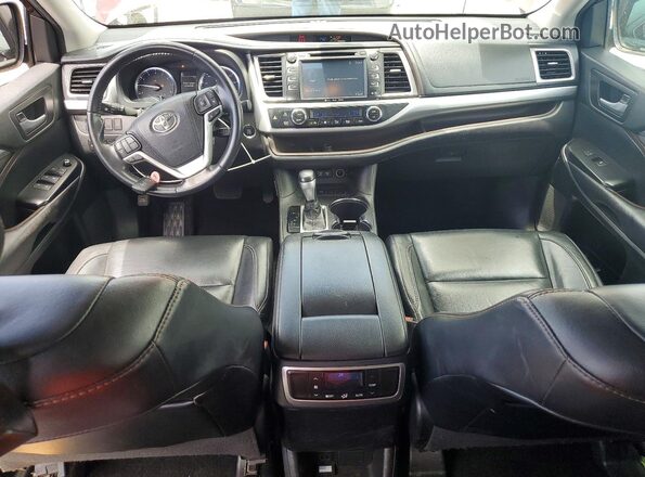 5TDKZRFHXJS281108 2018 TOYOTA HIGHLANDER Бордовый 