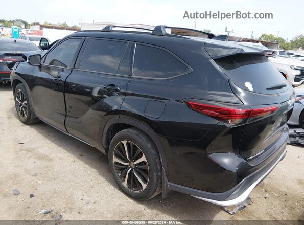 5TDLZRAH1MS081055 2021 TOYOTA HIGHLANDER Черный Задняя левая четверть