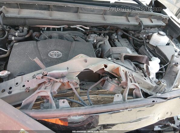 5TDLZRAH1MS081055 2021 TOYOTA HIGHLANDER Черный Вид сзади