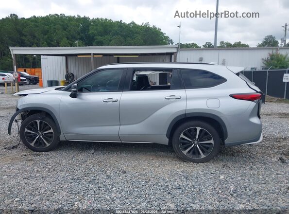 5TDLZRAH3MS041642 2021 TOYOTA HIGHLANDER Gray Vista interior de 360 grados
