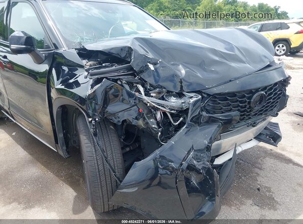 5TDLZRAH6MS065062 2021 TOYOTA HIGHLANDER Black წინა ხედი