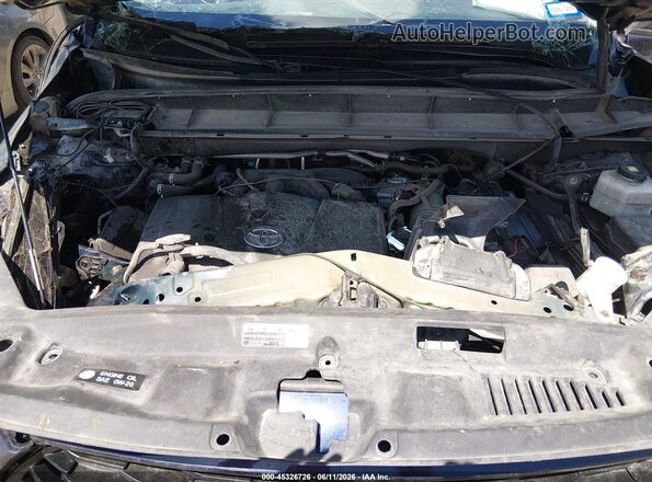 5TDLZRAH8MS080503 2021 TOYOTA HIGHLANDER Blue Widok z tyłu