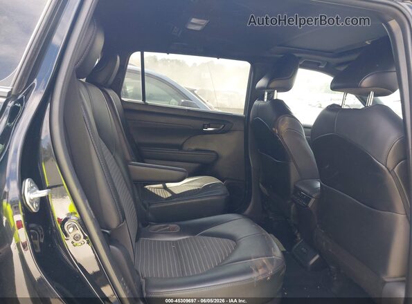5TDLZRAH9MS085998 2021 TOYOTA HIGHLANDER Black Вид наклейки з VIN-кодом
