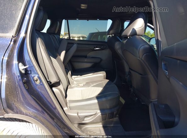 5TDLZRBH6MS119877 2021 TOYOTA HIGHLANDER Dark Blue VIN კოდის სტიკერის ხედი