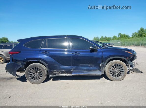 5TDLZRBH6MS119877 2021 TOYOTA HIGHLANDER Dark Blue სალონის 360-გრადუსიანი ხედი