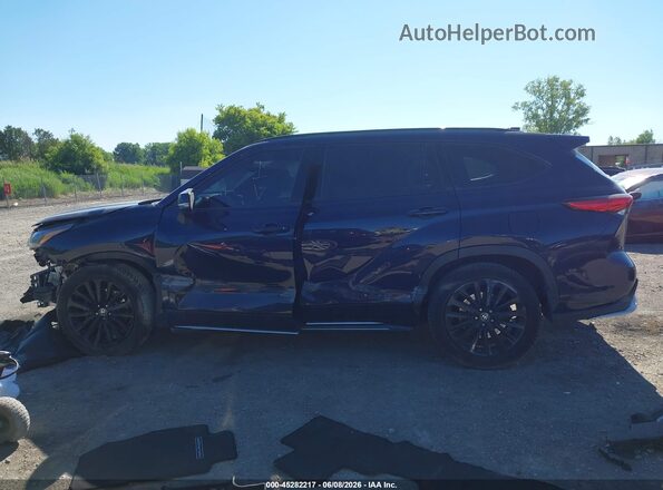 5TDLZRBH6MS119877 2021 TOYOTA HIGHLANDER Dark Blue 