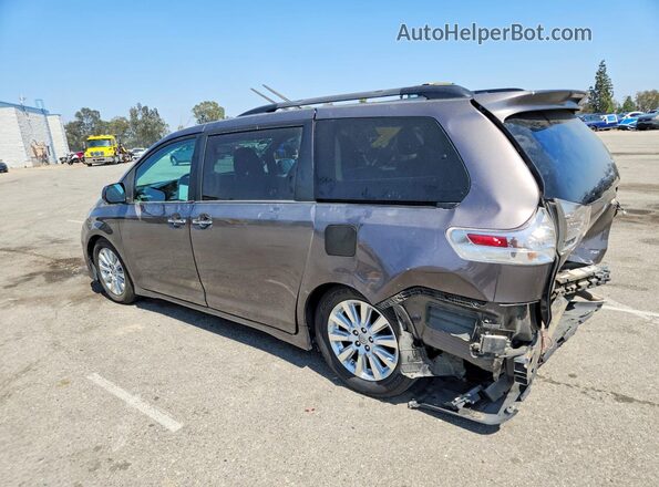 5TDXK3DC3GS698318 2016 TOYOTA SIENNA Угольный 