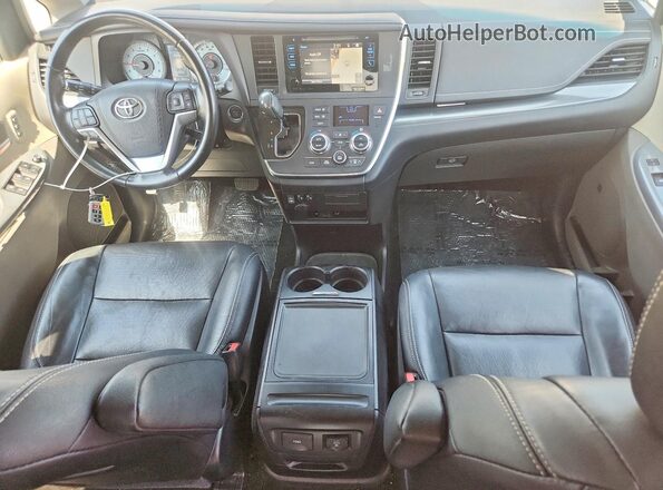 5TDXK3DC3GS698318 2016 TOYOTA SIENNA Угольный 