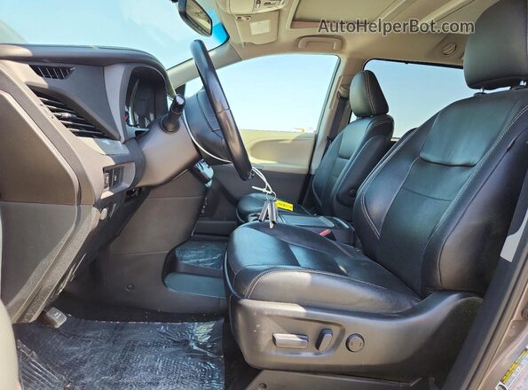 5TDXK3DC3GS698318 2016 TOYOTA SIENNA Угольный 