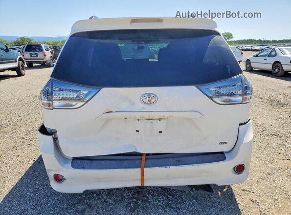 5TDXK3DC4GS742181 2016 TOYOTA SIENNA White Вид ззаду