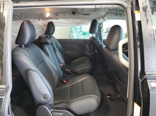 5TDXK3DC4GS761054 2016 TOYOTA SIENNA Black Vista interior trasera