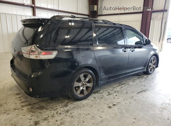 5TDXK3DC4GS761054 2016 TOYOTA SIENNA Black Trasero derecho