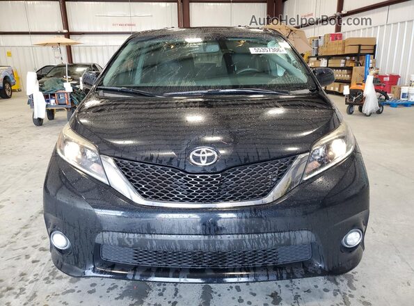 5TDXK3DC4GS761054 2016 TOYOTA SIENNA Black Vista frontal