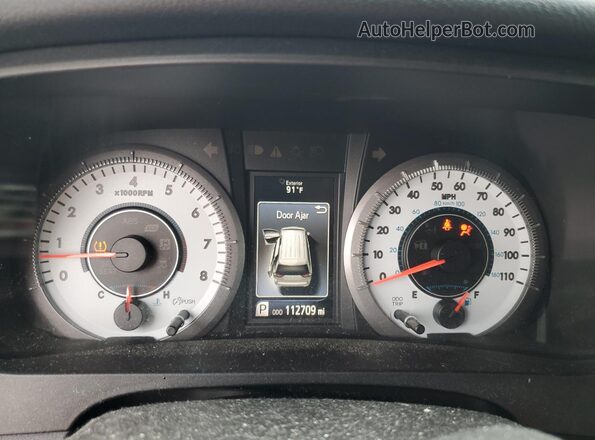 5TDXK3DC4GS761054 2016 TOYOTA SIENNA Black Vista del cuadro de instrumentos