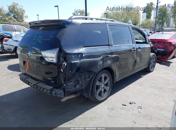 5TDXK3DC6GS734342 2016 TOYOTA SIENNA Black 