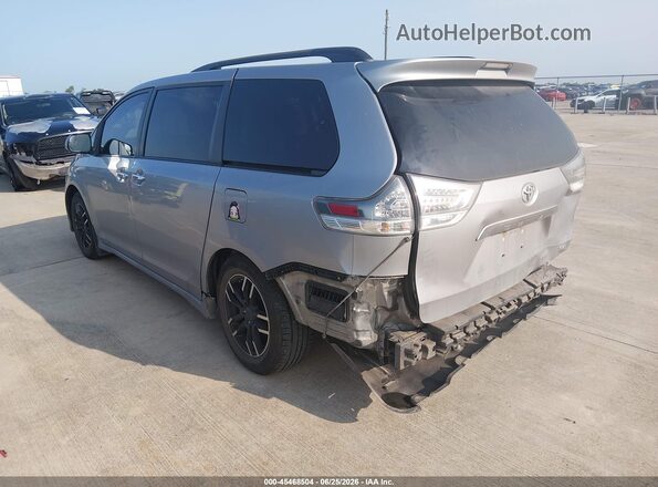 5TDXK3DC8GS714349 2016 TOYOTA SIENNA Gray უკანა მარცხენა