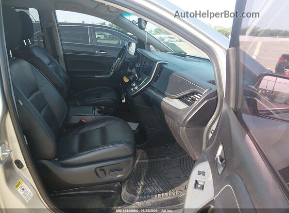 5TDXK3DC8GS714349 2016 TOYOTA SIENNA Gray წინა სალონის ხედი