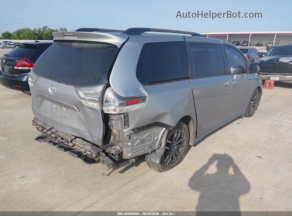 5TDXK3DC8GS714349 2016 TOYOTA SIENNA Gray უკანა მარჯვენა