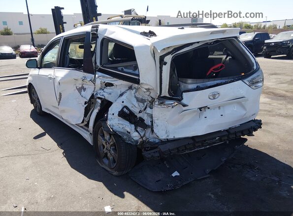 5TDXK3DC8GS745536 2016 TOYOTA SIENNA White Rear left