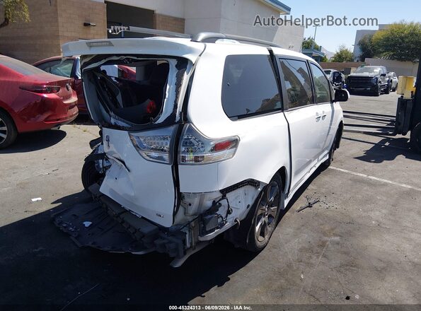 5TDXK3DC8GS745536 2016 TOYOTA SIENNA White Rear right