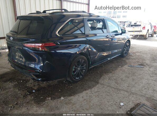 5TDXRKEC4RS211490 2024 TOYOTA SIENNA Dark Blue უკანა მარჯვენა