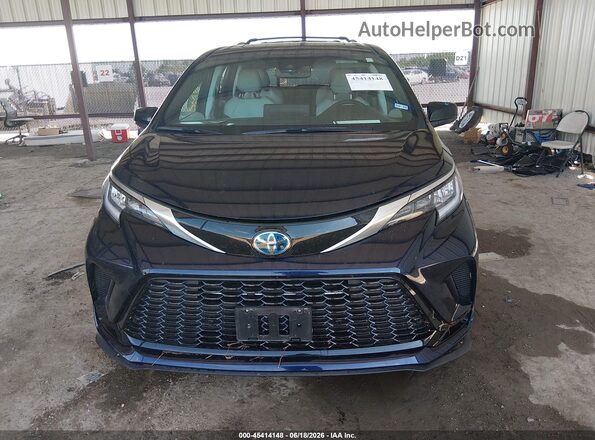 5TDXRKEC4RS211490 2024 TOYOTA SIENNA Dark Blue ხელსაწყოთა პანელის ხედი
