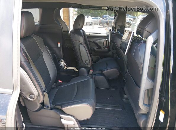 5TDXRKEC7SS252542 2025 TOYOTA SIENNA Black Widok naklejki z numerem VIN