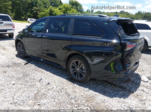 5TDXRKEC7SS252542 2025 TOYOTA SIENNA Black Tył lewy