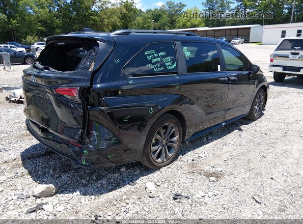 5TDXRKEC7SS252542 2025 TOYOTA SIENNA Black Tył prawy
