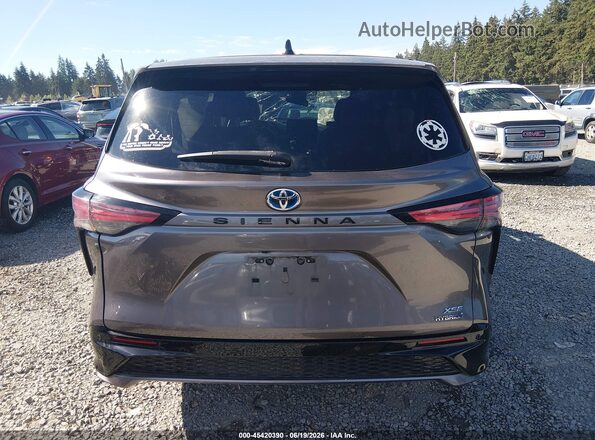 5TDXRKEC9MS020527 2021 TOYOTA SIENNA Gray 
