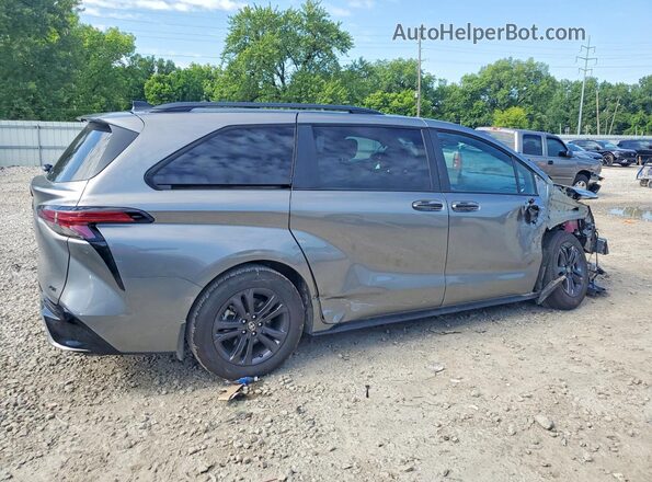 5TDXSKFC0TS229527 2026 TOYOTA SIENNA Gray უკანა მარჯვენა