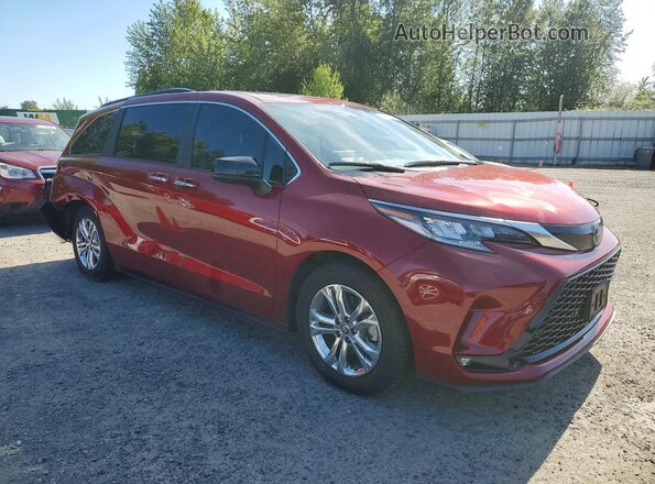 5TDXSKFC7PS077221 2023 TOYOTA SIENNA Red Front right