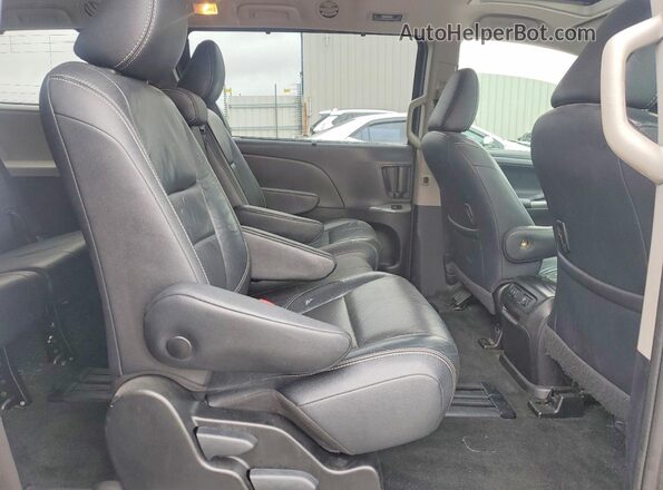 5TDXZ3DC1JS904819 2018 TOYOTA SIENNA Charcoal Սալոնի հետևի տեսք