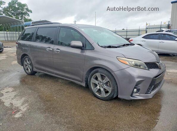 5TDXZ3DC1JS904819 2018 TOYOTA SIENNA Charcoal Առջևի աջ