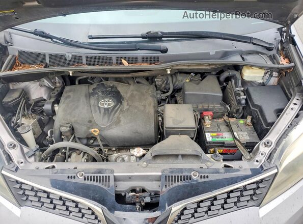 5TDXZ3DC1JS904819 2018 TOYOTA SIENNA Charcoal Շարժիչի բաժամունքի տեսք