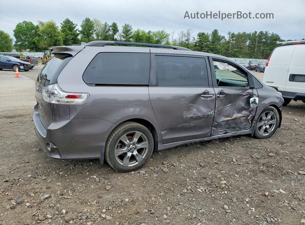 5TDXZ3DC1JS931101 2018 TOYOTA SIENNA Gray 