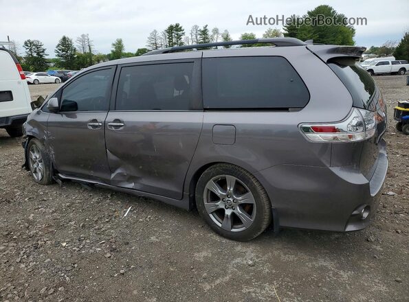 5TDXZ3DC1JS931101 2018 TOYOTA SIENNA Gray 