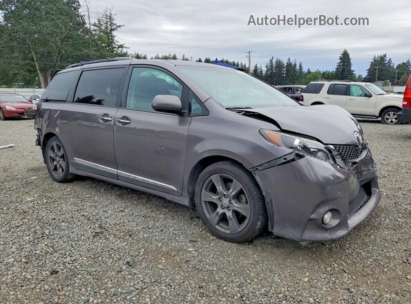 5TDXZ3DC4HS779261 2017 TOYOTA SIENNA Серый 